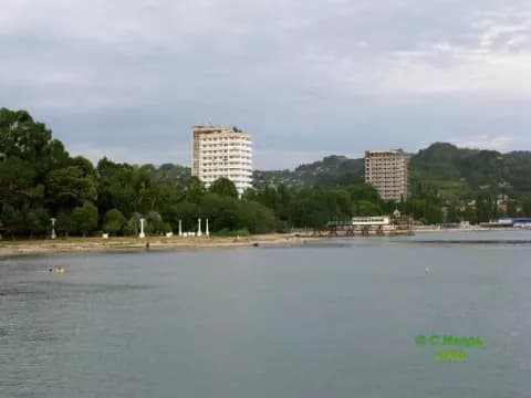Пляж санатория "Сухум"