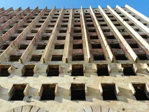 Здание Верховного совета Абхазской Советской Социалистической Республики